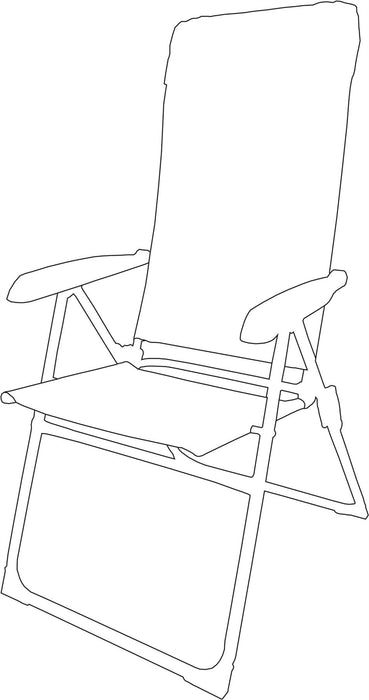 Quest Winchester Recline Camping Chair Quest - UK Camping And Leisure