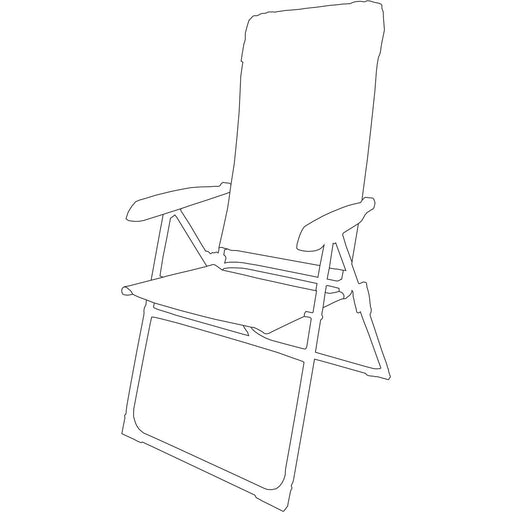 Quest Winchester Recline Camping Chair Quest - UK Camping And Leisure