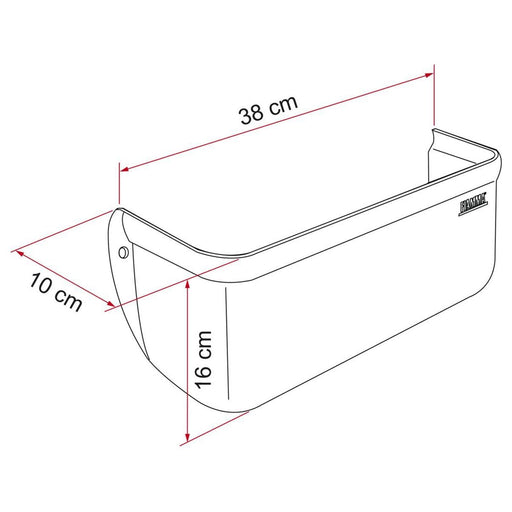 Fiamma Pocket XL Grey Fiamma - UK Camping And Leisure