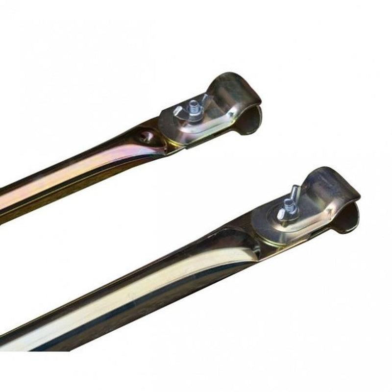 2 x Camptech Large Universal Full Awning Steel Veranda Bar Poles Adjustable 1.9m - 2.6m (Size 8-13) Camptech - UK Camping And Leisure
