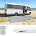 Fiamma F80L 450 Awning Polar White - Royal Grey (07840G03R) Winch Handle Roof Mounted Fiamma - UK Camping And Leisure