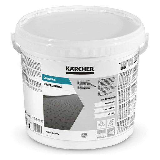 10KG Karcher RM760 Carpet Cleaning Powder Puzzi 100 200 8/1 C 10/1 10/2 62913880 Karcher - UK Camping And Leisure