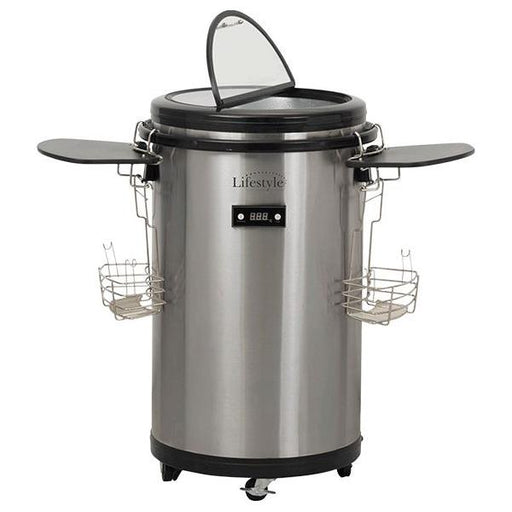 Stainless Steel Electric Party Cooler E0220 Quest - UK Camping And Leisure