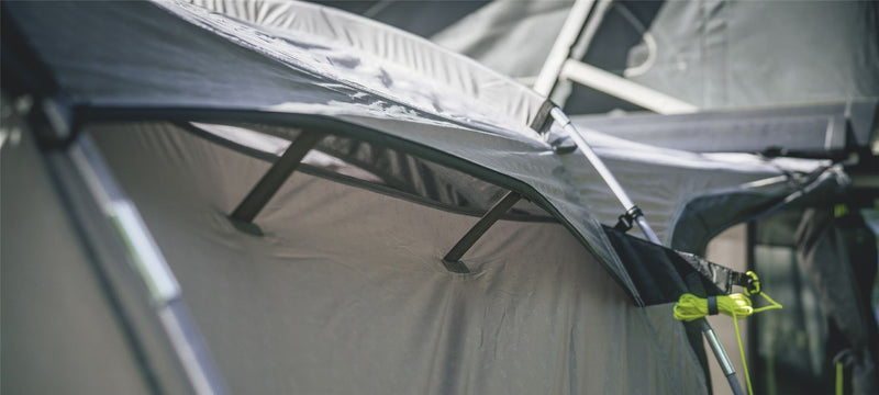 Outwell San Diego Driveaway Awning Grey | lightweight, compact pack, porch