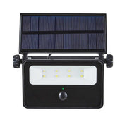 Solar Powered Security Floodlight with PIR Black (200lm / 2W) AG - UK Camping And Leisure