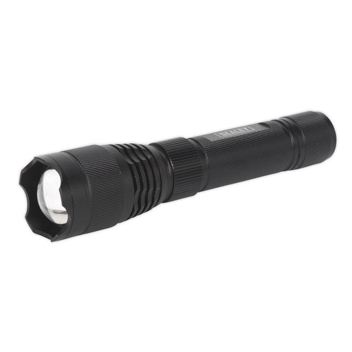 Sealey 10W Cree LED Rechargable USB Aluminium Torch Light Adjustable Focus Sealey - UK Camping And Leisure