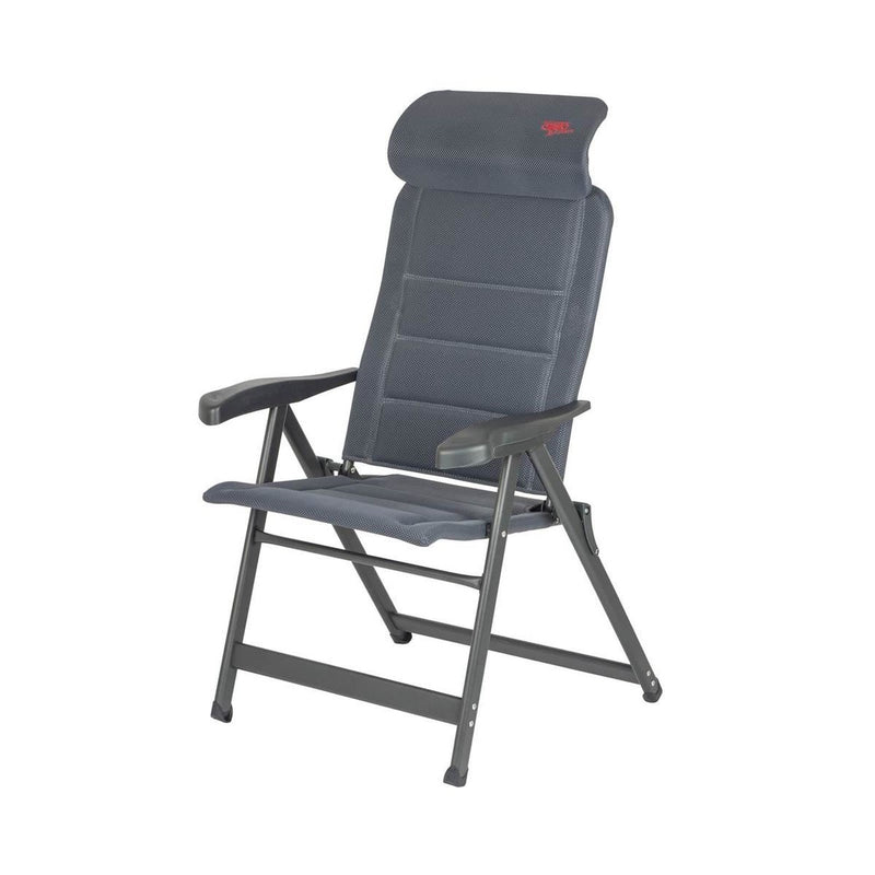 Crespo Chair AP/235 Air Deluxe Compact Grey Crespo - UK Camping And Leisure