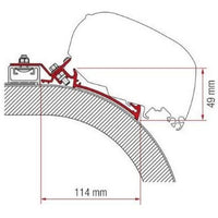 Fiamma F45 Adapter Kit Fiat Ducato Hymer 98655Z028