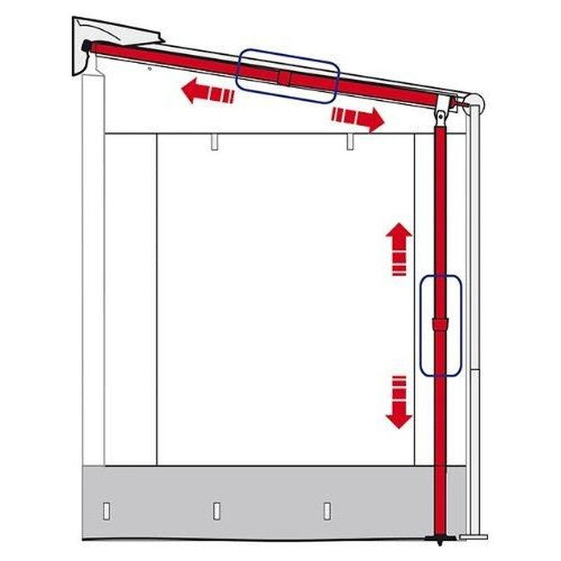 Fiamma Caravanstore Leg Support 03732C01- Fiamma - UK Camping And Leisure