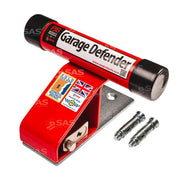 SAS Security Products SAS PJB Garage Defender for Up-and-Over Garage Doors Tarmac / Red / Lock Standard - Main Product Image | UK Camping and Leisure