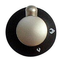 Thetford Hob Grill Knob Black & Satin for Enigma Cookers (SPCC0618 SA)