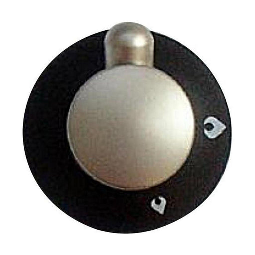 Thetford Hob Grill Knob Black & Satin for Enigma Cookers (SPCC0618 SA) Thetford - UK Camping And Leisure