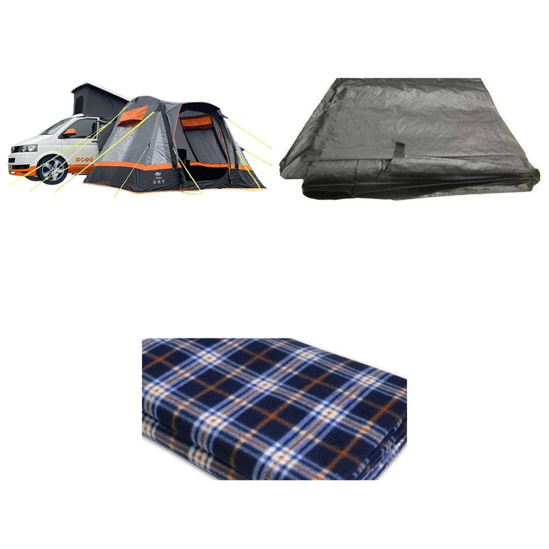 Olpro Cubo Breeze v2 Campervan Awning Low - OB145 + Cubo / Cubo Breeze Bundle