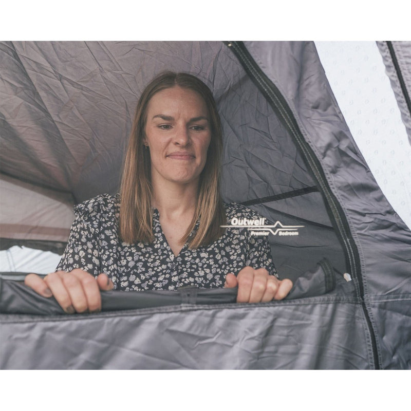 Outwell Monterey 5 Air 5 Berth Three Room Tunnel Tent - View 11