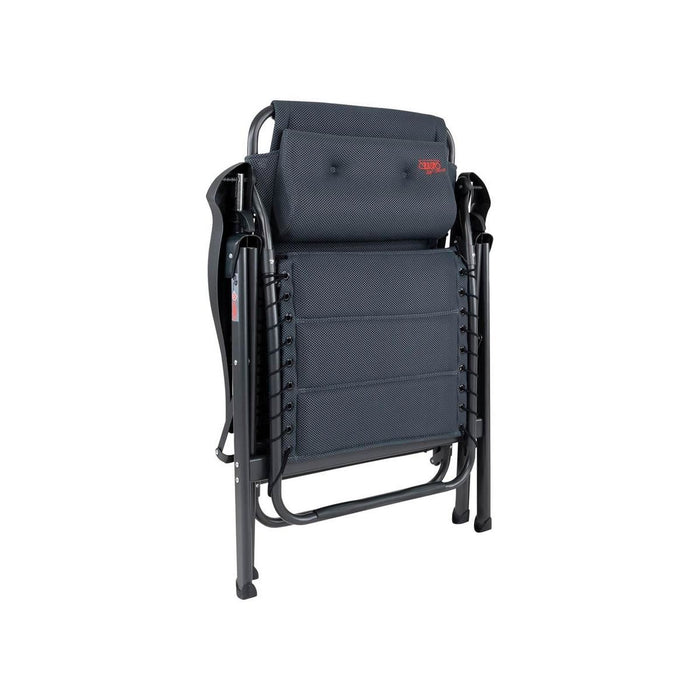 Crespo Zero Gravity Chair AP/232 Air Deluxe Grey Crespo - UK Camping And Leisure