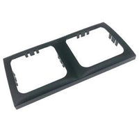 Berker Double Truma Frame: Anthracite 21256A