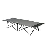 Quest Autograph Norfolk High Camp Bed Black Edition Quest - UK Camping And Leisure