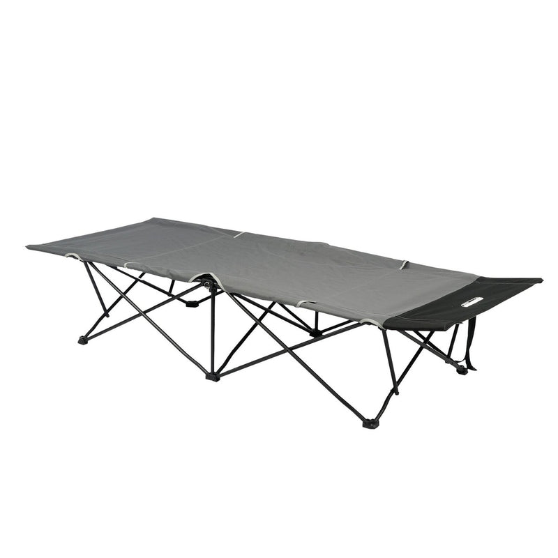 Quest Autograph Norfolk High Camp Bed Black Edition Quest - UK Camping And Leisure
