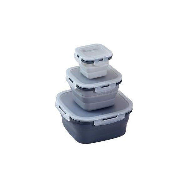 Folding food box set 3 pcs. | lightweight
