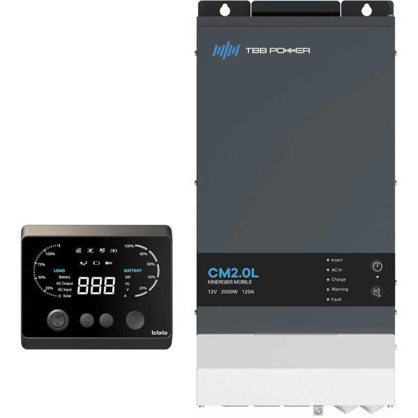 TBB Power Kinergier Mobile Inverter/Charger (12V / 2000W / 120A)
