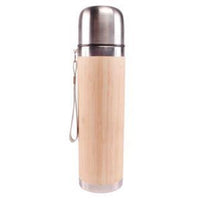 Via Mondo Vacuum Flask 0.5L Stainless Steel/Bamboo 8036415