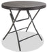 Quest Jet Stream Fairfield round Folding Camping Table Quest - UK Camping And Leisure