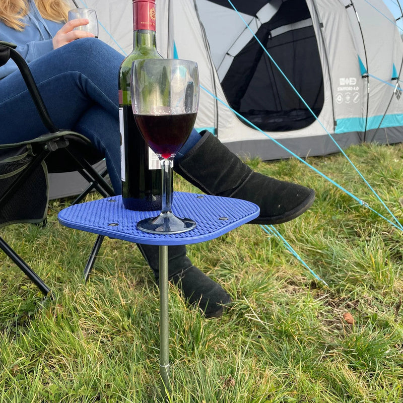 Olpro Camping Spike Stick Table 25x25x44cm Portable Outdoor