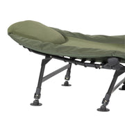 Dellonda Adjustable Bedchair with Fleece Mattress & Pillow DL77 Dellonda - UK Camping And Leisure