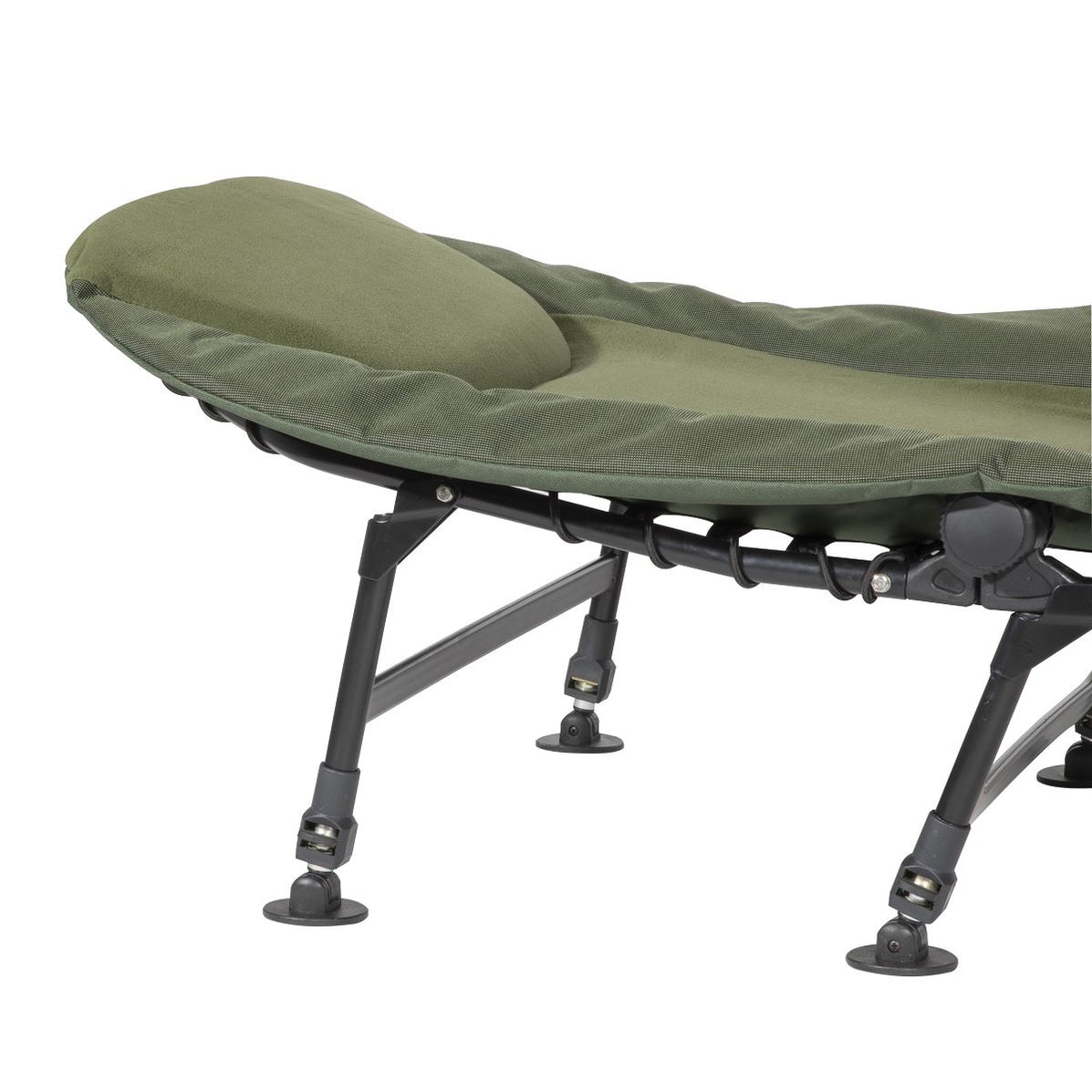 Dellonda Adjustable Bedchair with Fleece Mattress & Pillow DL77 — UK