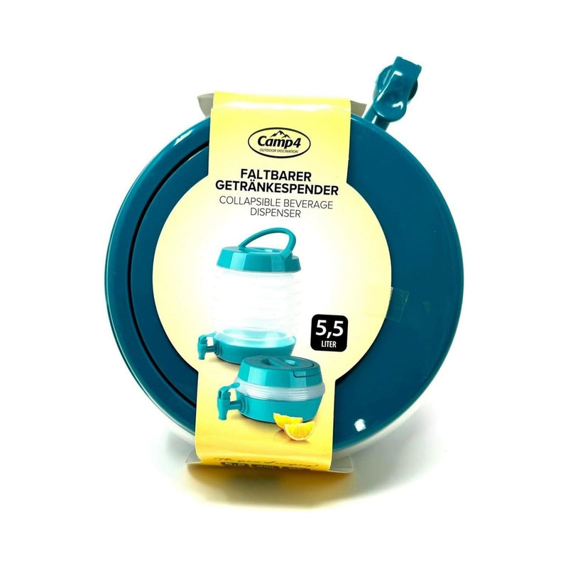 Reimo Collapsible Water Carrier with Tap 60111 Camp 4 - UK Camping And Leisure