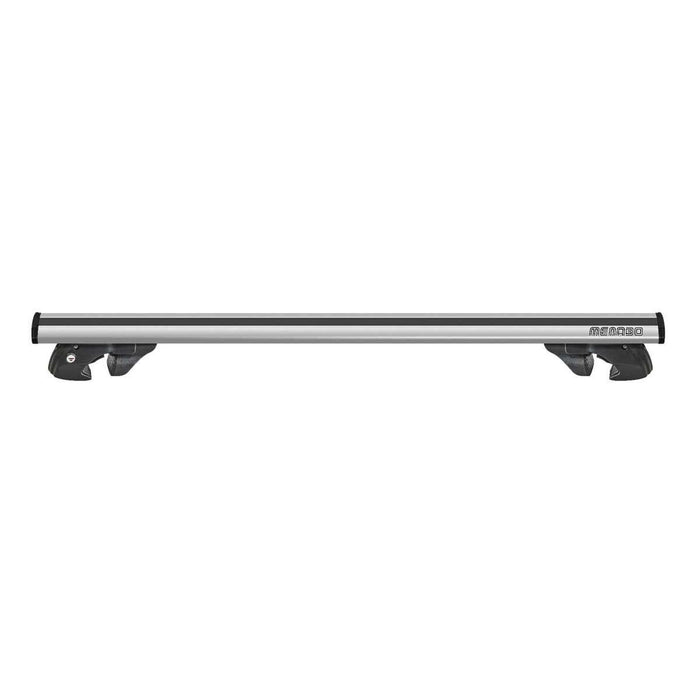 Menabo Jackson Silver Raised Rail Roof Bars (90kg Max.) Menabo - UK Camping And Leisure