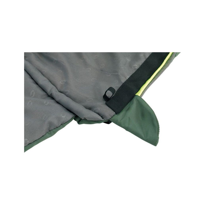 Outwell Contour Lux XL Sleeping Bag 3 Season Green Outwell - UK Camping And Leisure