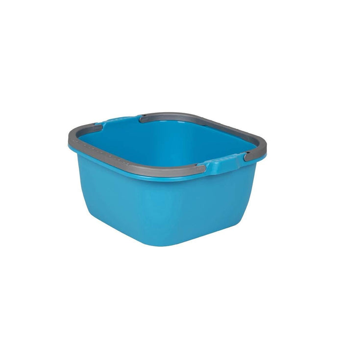 Bo-Camp Washing Bowl Square Polyethylene 13L Blue Bo-Camp - UK Camping And Leisure