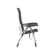 Crespo Beach Chair AL/206 Dark Grey Crespo - UK Camping And Leisure