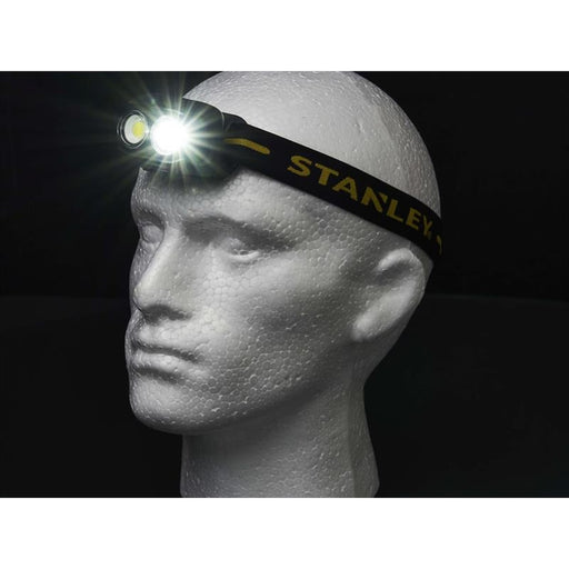 Stanley® Lighting Rechargeable Head Torch 650 Lumens STANLEY® Lighting - UK Camping And Leisure