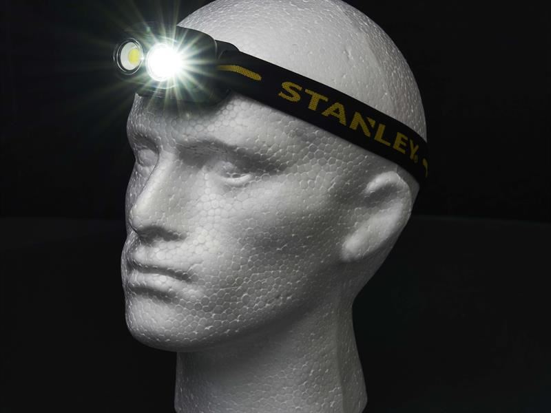 Stanley® Lighting Rechargeable Head Torch 650 Lumens STANLEY® Lighting - UK Camping And Leisure