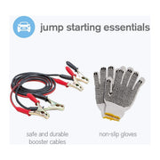 Ring RCT2 9 Piece Emergency Car Kit, with Universal Spare Bulb Kit, Booster Cabl Ring Automotive - UK Camping And Leisure