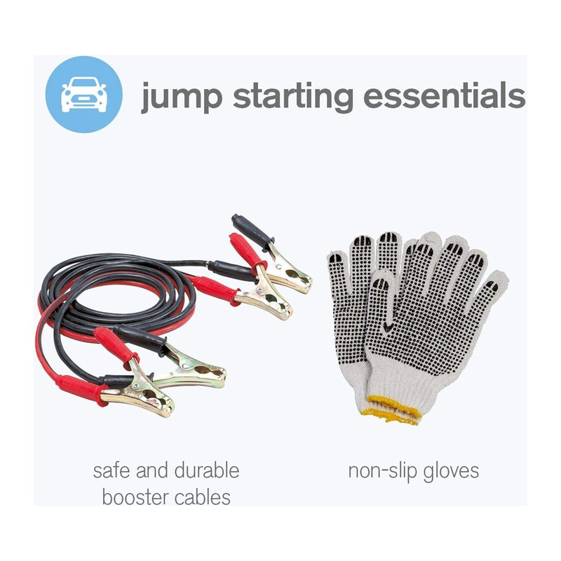 Ring RCT2 9 Piece Emergency Car Kit, with Universal Spare Bulb Kit, Booster Cabl Ring Automotive - UK Camping And Leisure