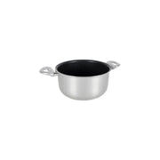 Gimex Cookware Induction Silver 9 Pieces Gimex - UK Camping And Leisure