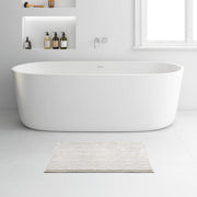 Bath Mat 80 X 50Cm White 632501 Rayen - UK Camping And Leisure