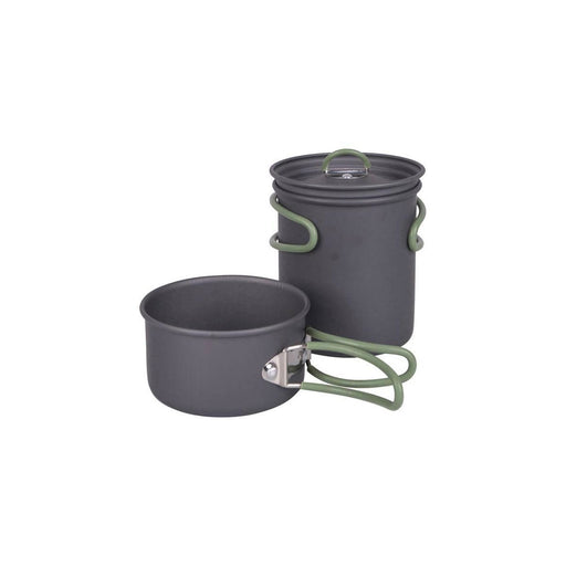 Bo-Camp Cookware Set Explorer 2 Pieces Hard Anodized Aluminium Bo-Camp - UK Camping And Leisure