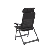 Crespo Chair AP/237 Air Deluxe Compact Black Crespo - UK Camping And Leisure