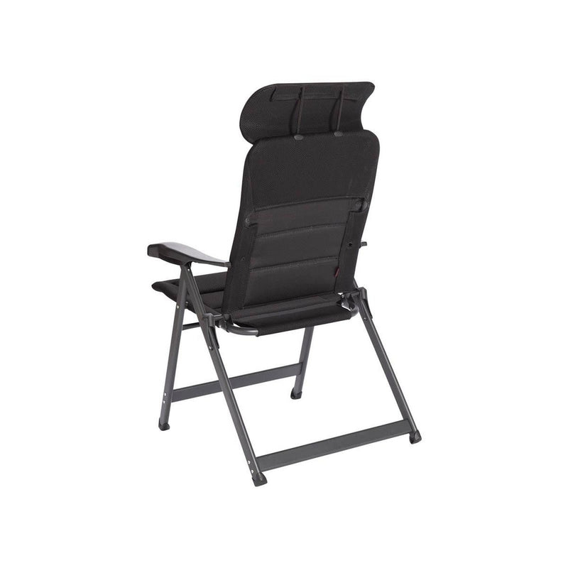 Crespo Chair AP/237 Air Deluxe Compact Black Crespo - UK Camping And Leisure