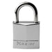 Masterlock Padlock Nickel Brass 30mm SS Shackle Masterlock - UK Camping And Leisure