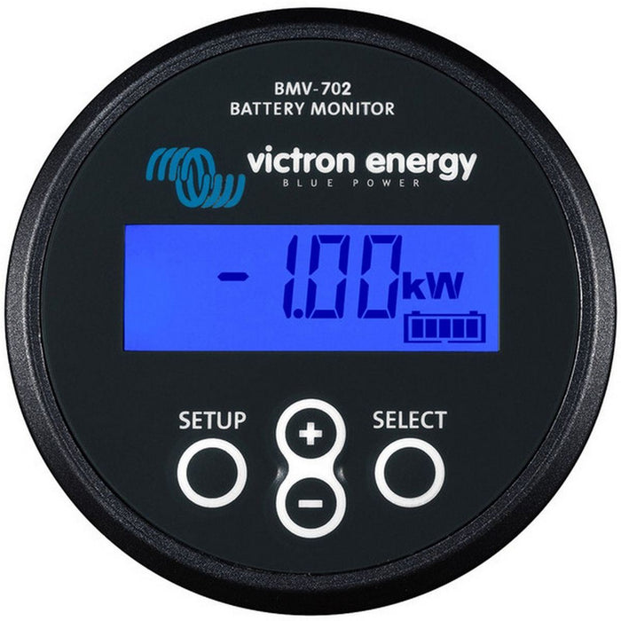 Victron BMV 702 Battery Monitor (Black / 9V to 90V) for Accurate Battery Monit Victron - UK Camping And Leisure