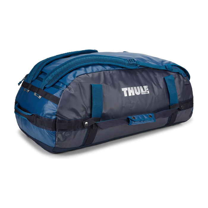 Thule Chasm 90L duffel bag poseidon blue Travel and duffel bag Thule - UK Camping And Leisure