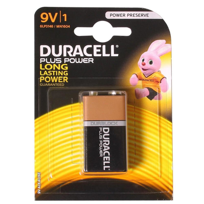 Duracell 9 Volt Battery (x1) for Reliable Power Supply