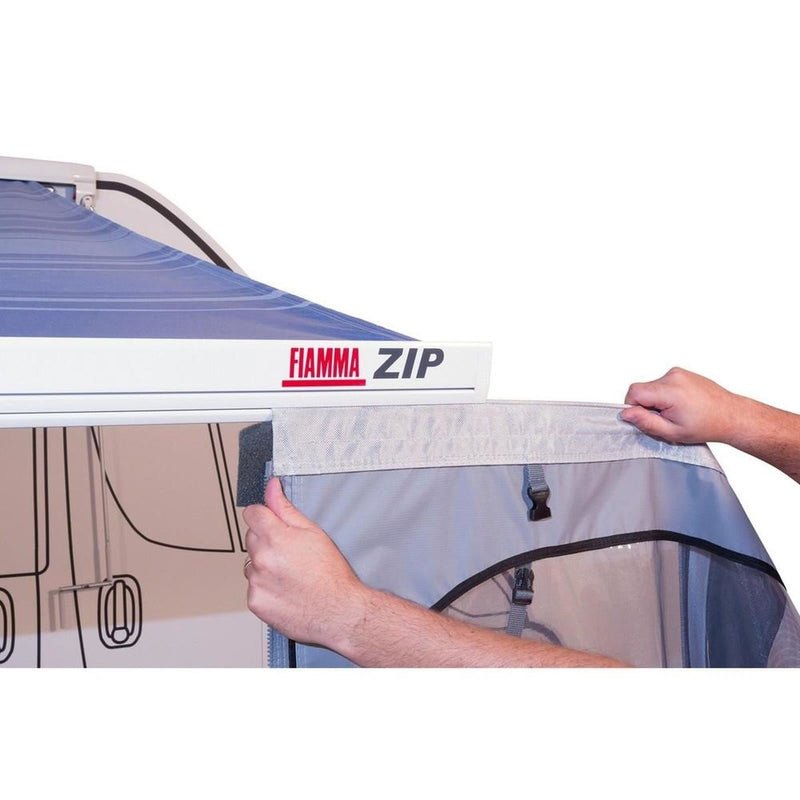 Fiamma Caravanstore Zip Top XL 500 Royal Blue Fabric (06771H02Q) Manual Awning Rail Fiamma - UK Camping And Leisure