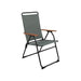 Bo-Camp Industrial Collection Folding Chair Segrell Green Bo-Camp - UK Camping And Leisure