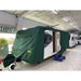 Caravan cover pro XXXLarge upto  8Ft wide 23ft-25ft  (690 - 750 cm) green 4347G8 Quest - UK Camping And Leisure